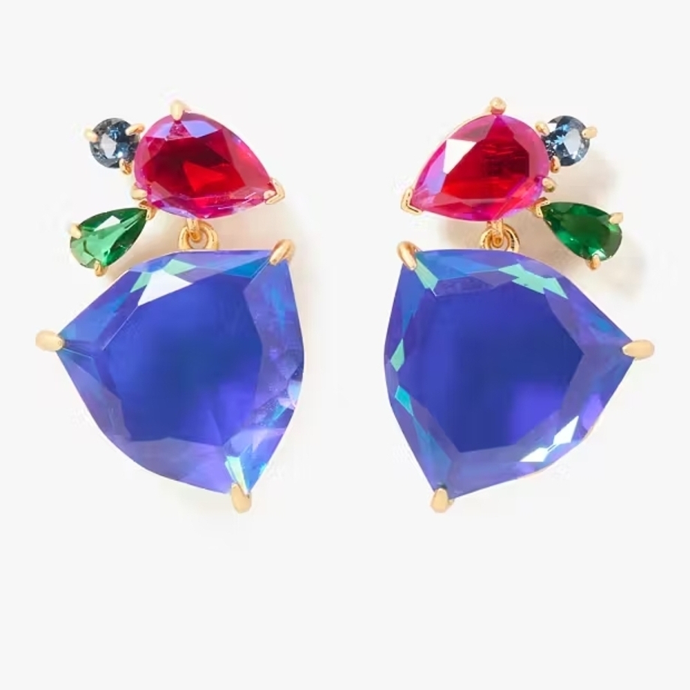 Kate spade Shine Me Up Double Drop Earrings